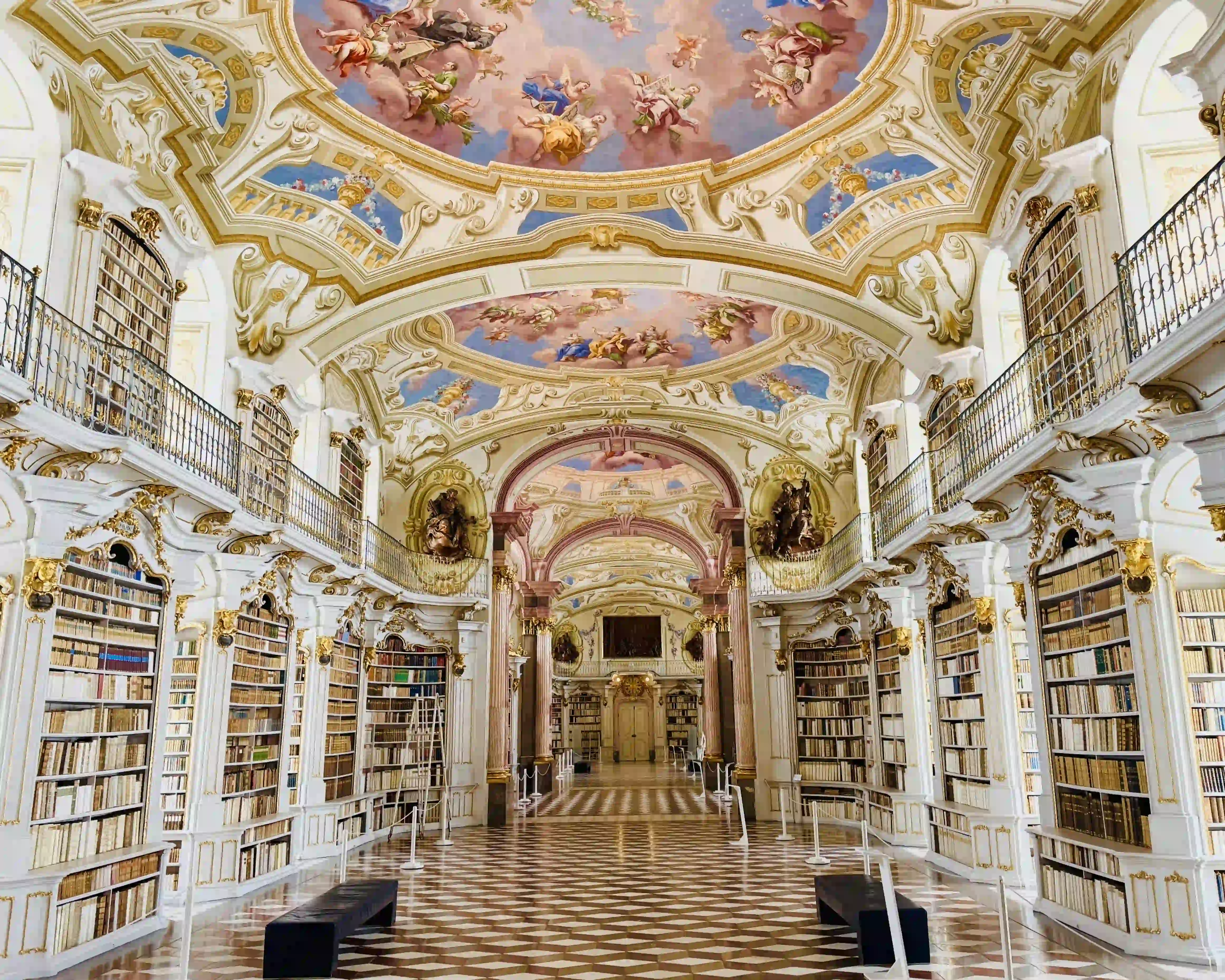 Admont Abbey, Melk and Hallstatt — Admont